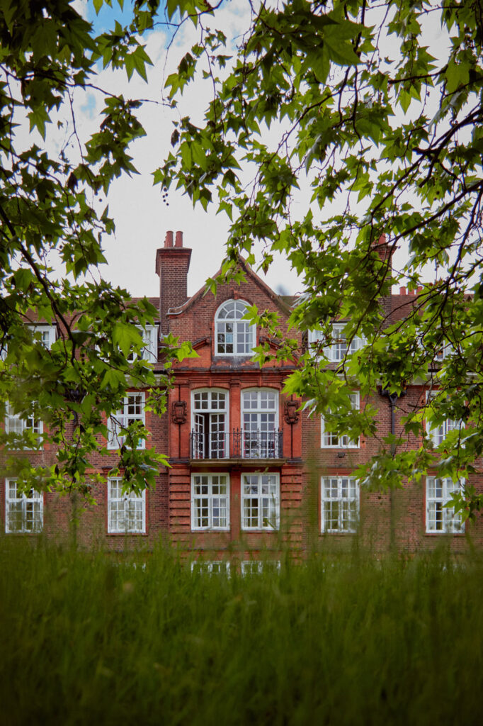 Regents University London campus nestled in the heart of Royal Regents Park